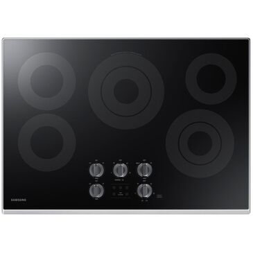 Samsung 30" Electric Cooktop With Rapid Boil Burner in Stainless Steel, , large
