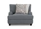 Moore Furniture Laurel Chair and a Half in Lake, , large