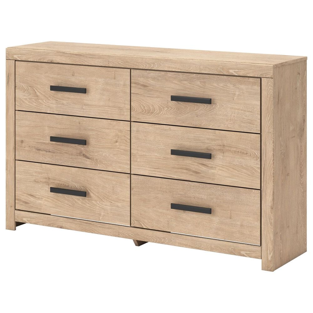 Ashley Sanginlane 6-Drawer Dresser Only in Tan, , large