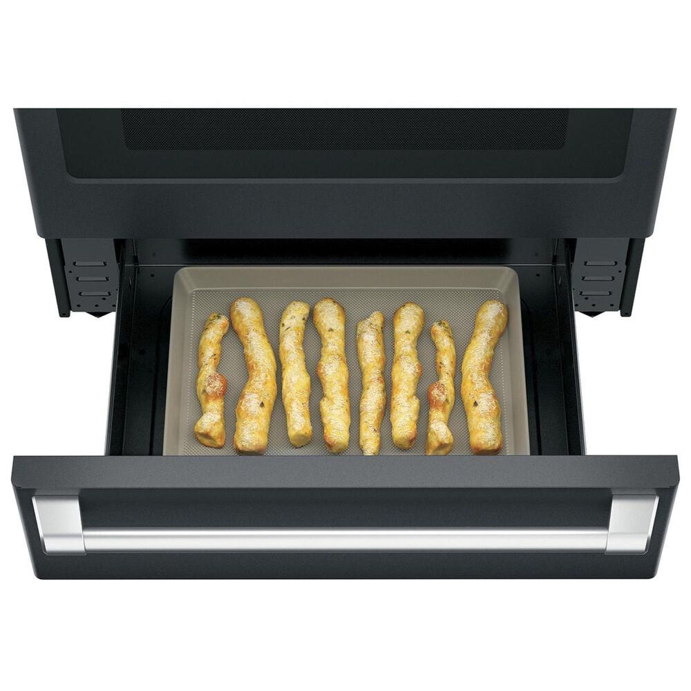 Cafe 30&quot; Slide-In Electric Convection Range in Matte Black, , large