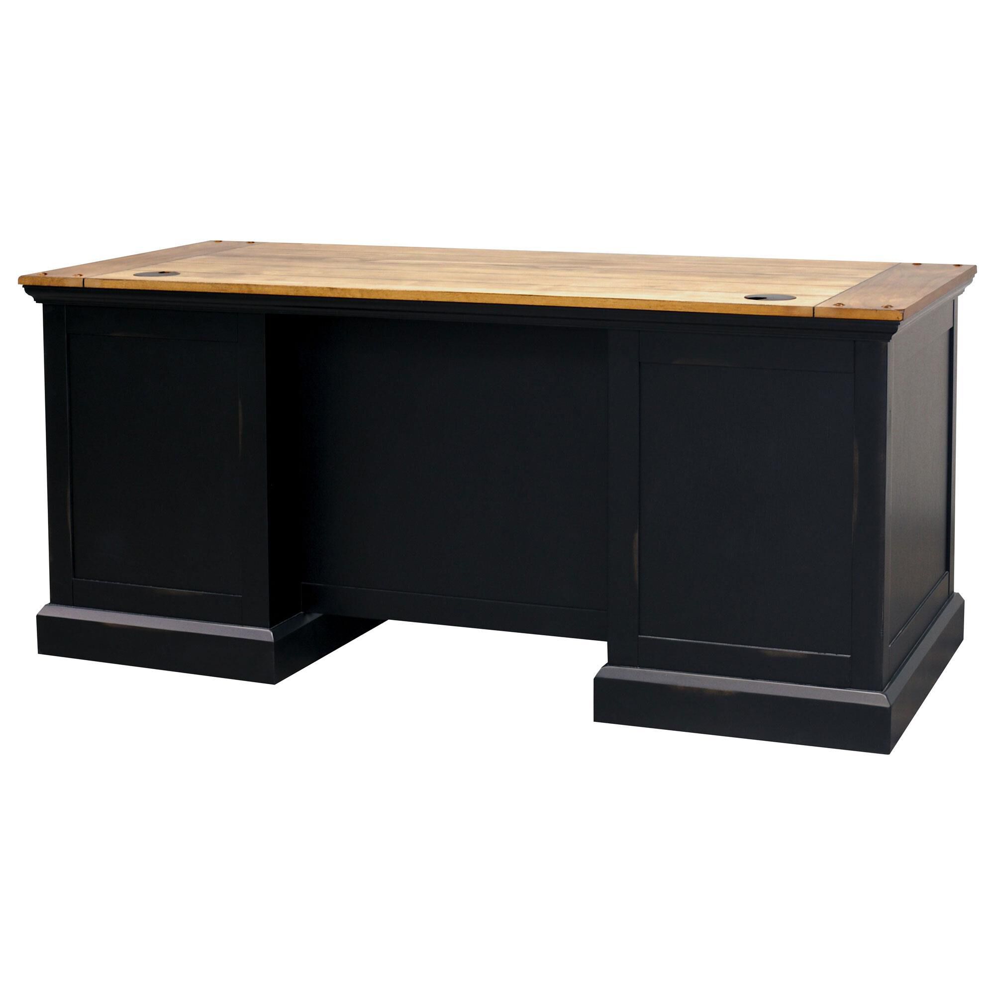 Toulouse double pedestal desk top