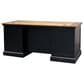 Wycliff Bay Toulouse Double Pedestal Desk in Aged Ebony and Honey, , large