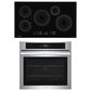 Frigidaire 2-Piece Kitchen Package with Stainless Steel 5.3 Cu. Ft. Single Electric Wall Oven and Black 36" Induction Cooktop, , large