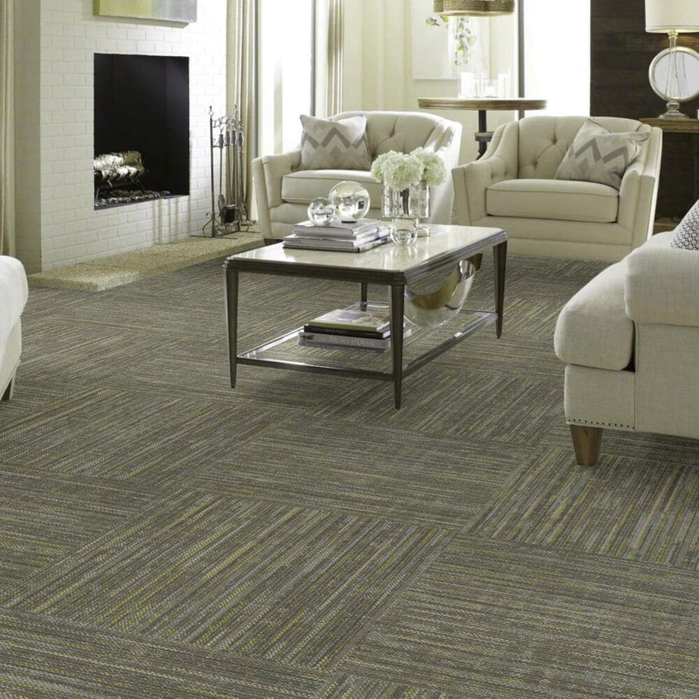 Shaw Enlighten 24&quot; x 24&quot; Carpet Tile in Embrace Spirit, , large