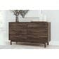 Ashley Calverson 6-Drawer Dresser in Mocha, , large