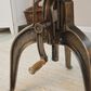 Carolina Chair and Table Mundra Adjustable Crank Table in Antique Nickle, , large