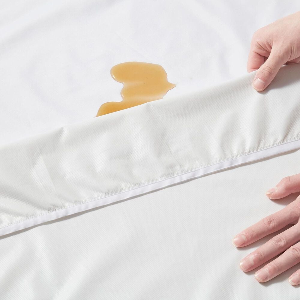 Sanders Collection Encasement Full Mattress Protector in White, , large