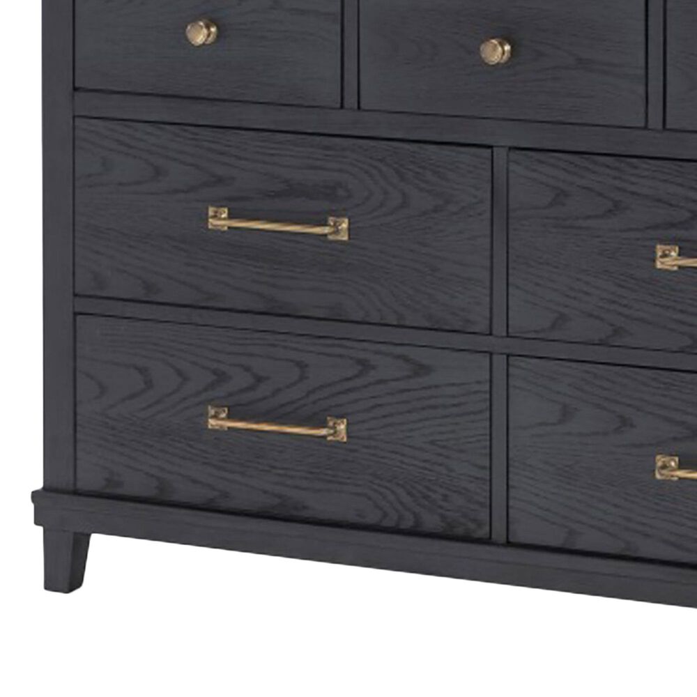 Legacy Classic Flatiron 7-Drawer Dresser in Black, , large
