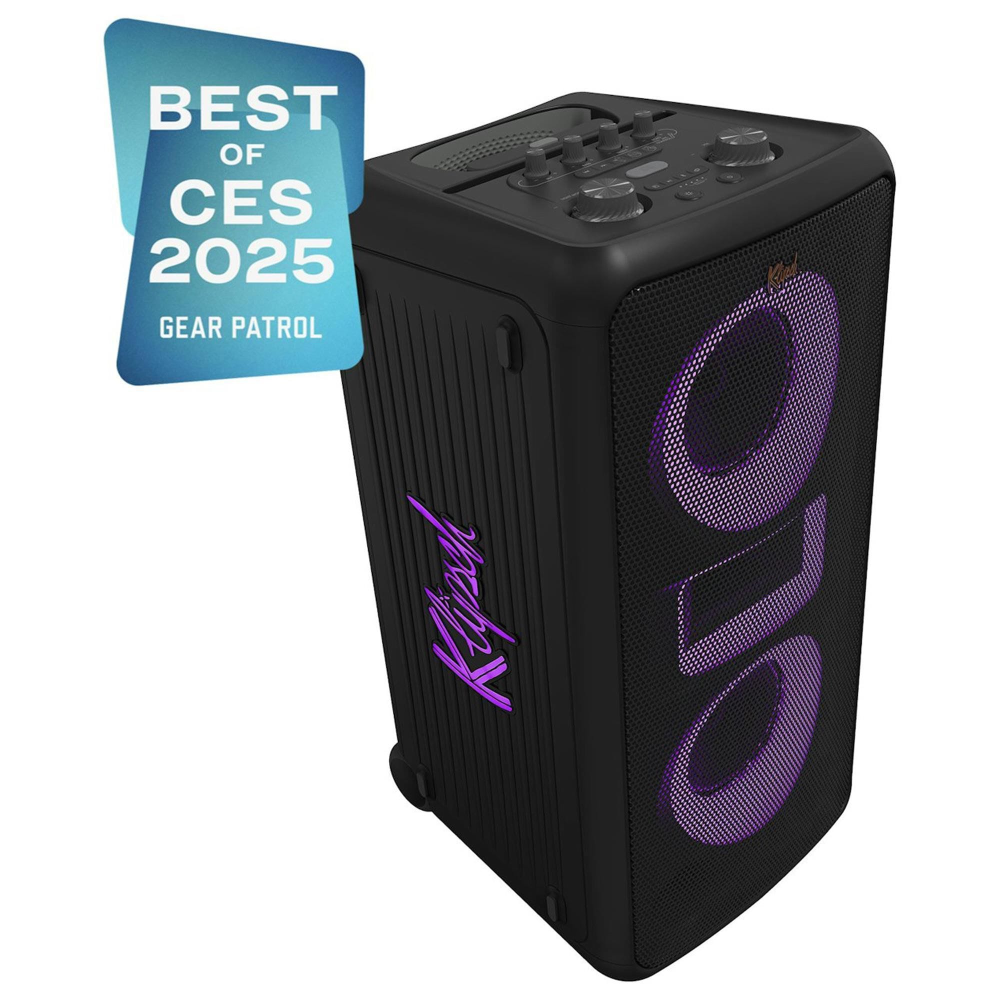Klipsch Miami Music City Party Speaker in Black