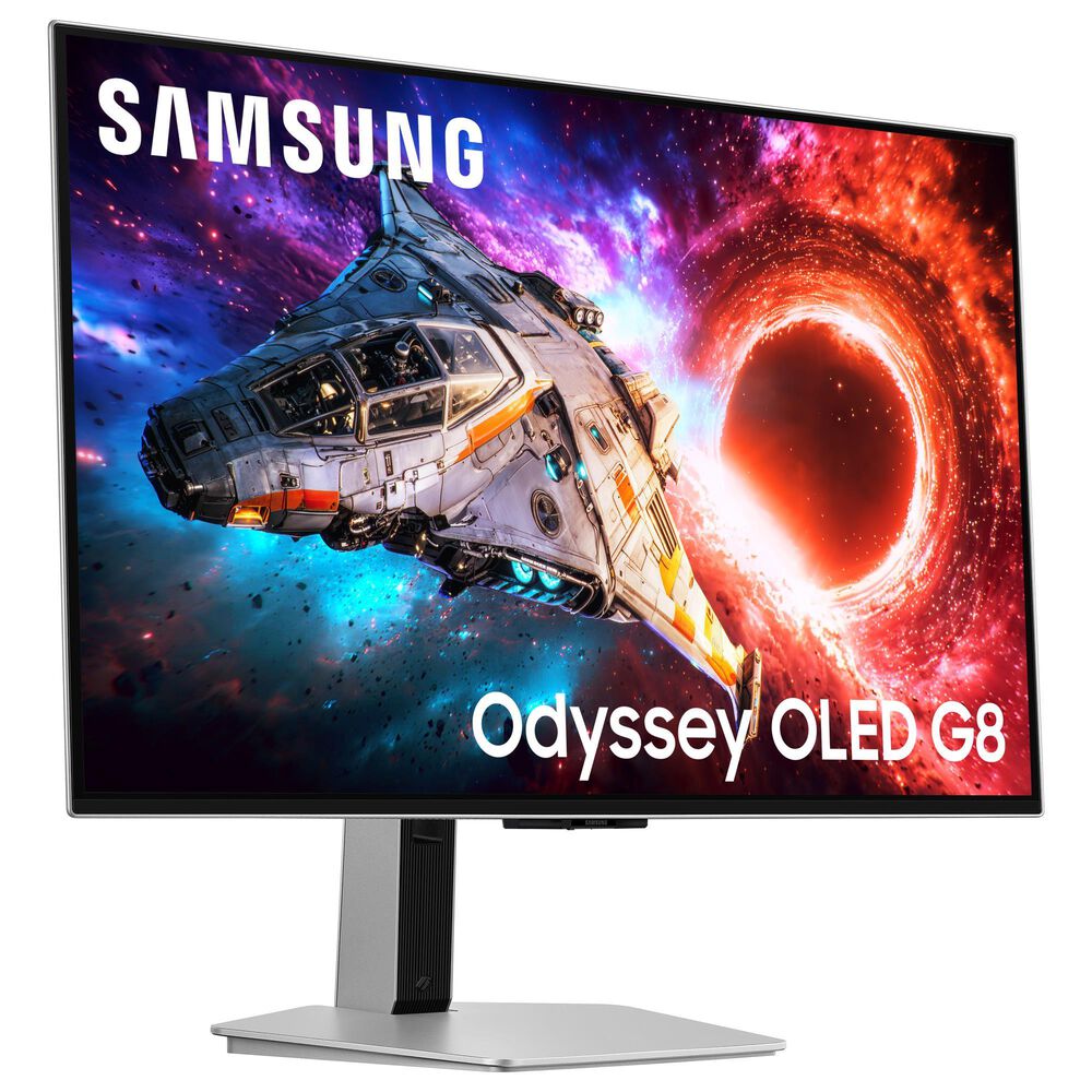 Samsung Odyssey 32" G80SH OLED 4K Gaming Monitor in Gray, , large