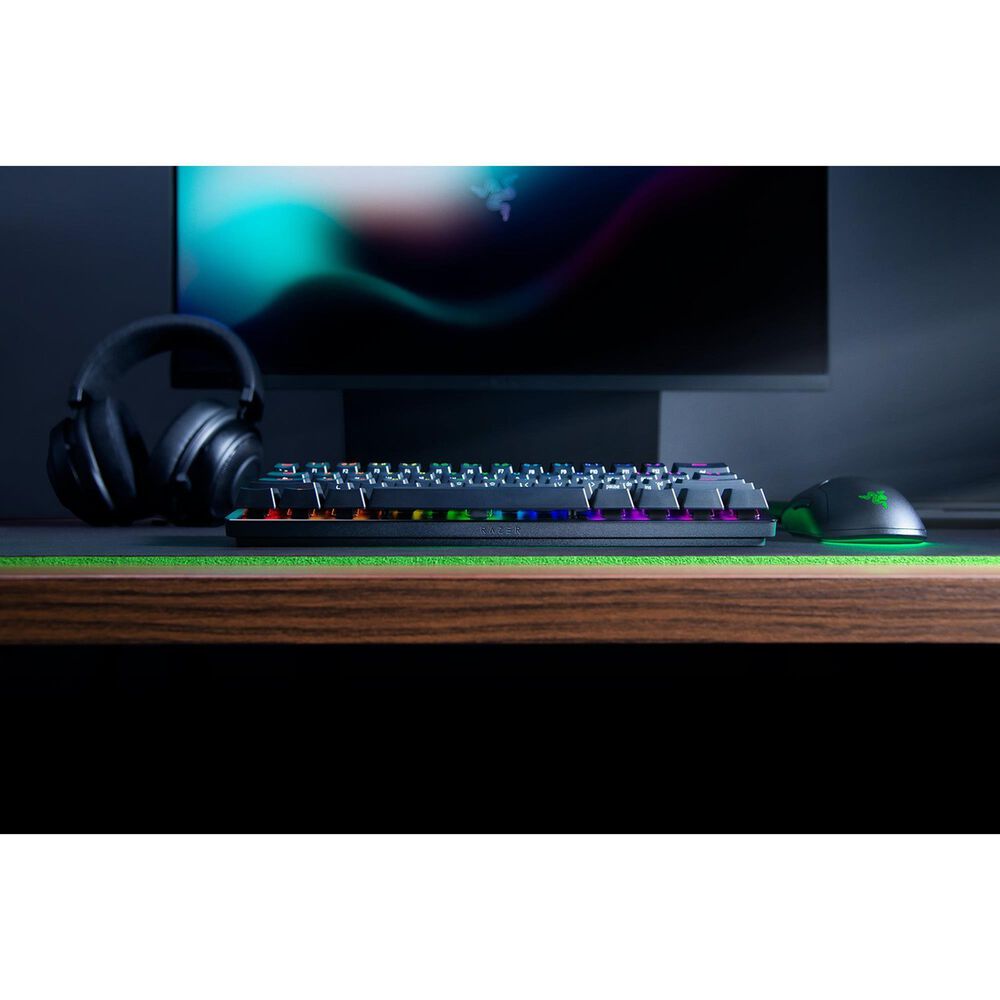 Razer Huntsman Mini Gaming Keyboard with Chroma RGB Backlighting in Black, , large