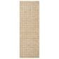 Chris Loves Julia x Loloi Polly 2" x 5" Straw and Ivory, , large