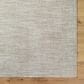 Surya Masterpiece Light Gray and Medium Gray 5" x 7"5" Area Rug, , large