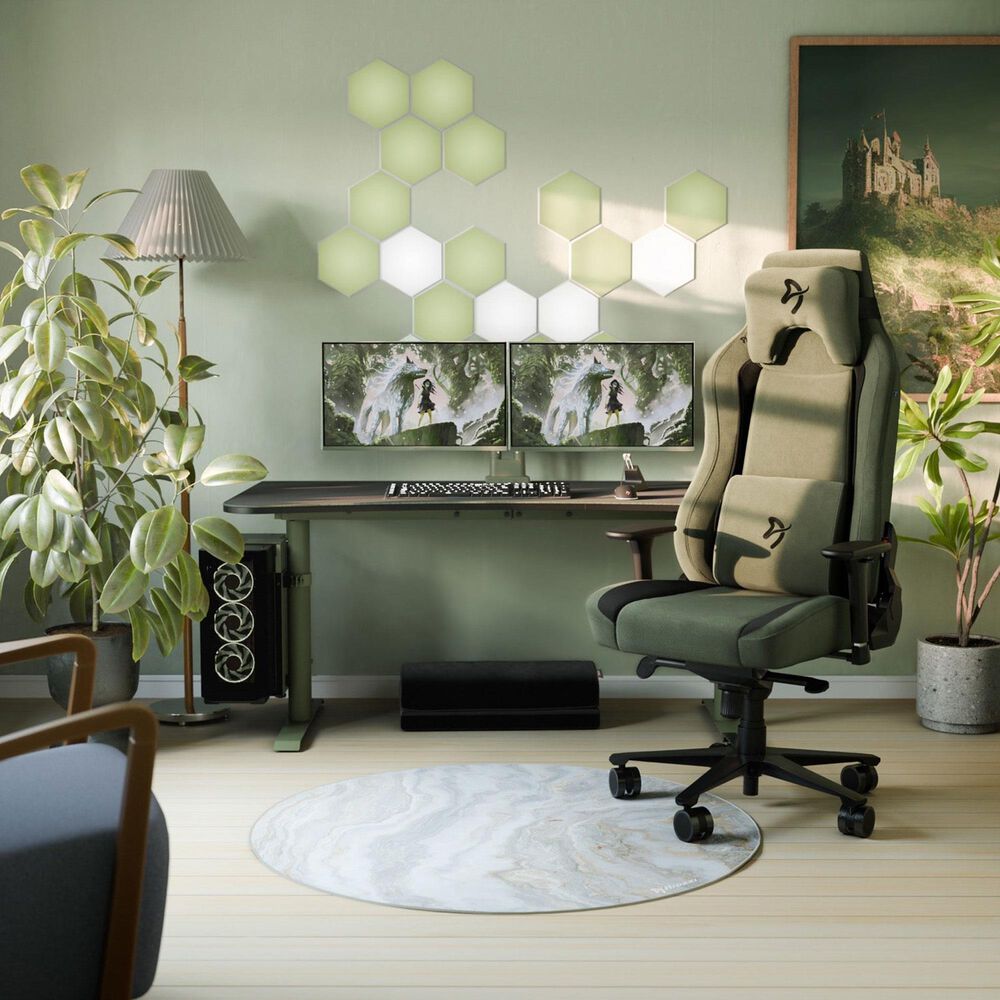 Arozzi Nova 24" IPS 200Hz Gaming Monitors in Forest Green, , large