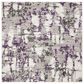 Safavieh Skyler SKY193R 4" Square Gray and Purple Area Rug, , large