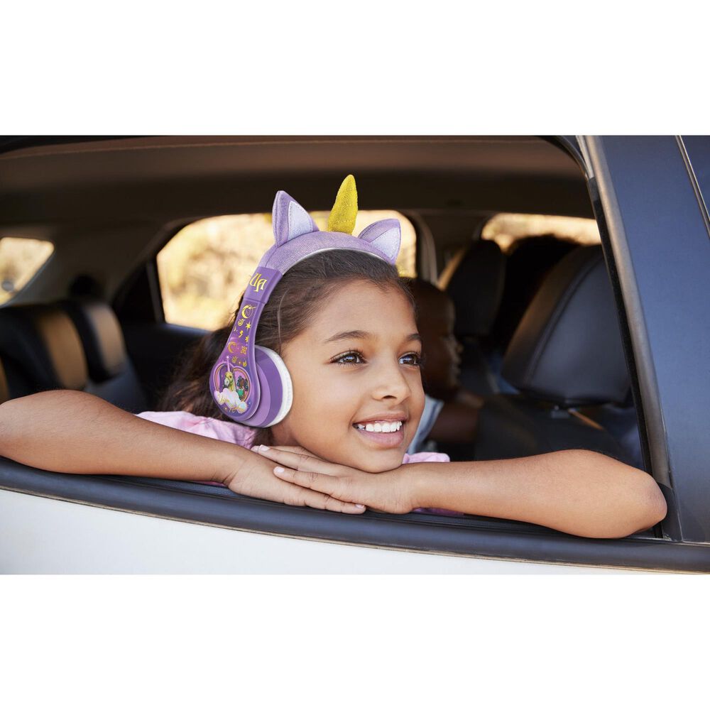 KIDdesigns Unicorn Academy Bluetooth Headphones, , large