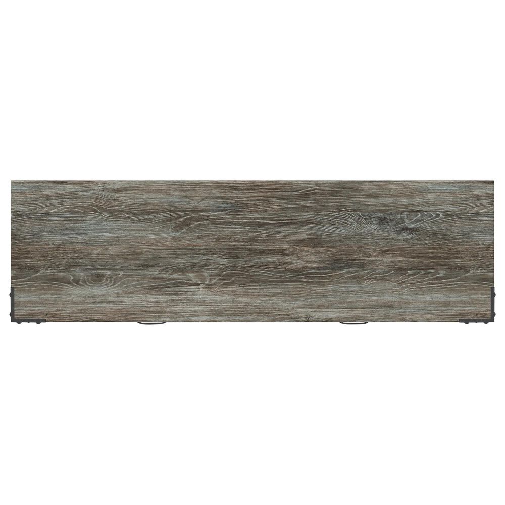 Ashley Frandern 6-Drawer Dresser and Mirror in Rustic Warm Gray, , large