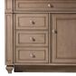 James Martin Vanities Bristol 36" Single Bathroom Vanity in Whitewashed Walnut with 3 cm Victorian Silver Quartz Top and Rectangular Sink, , large