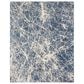 Nourison Exhale 7"10" x 9"10" Navy and Ivory Area Rug, , large