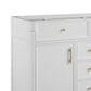 James Martin Bellshire 48" Single Bathroom Vanity Cabinet in Bright White, , large
