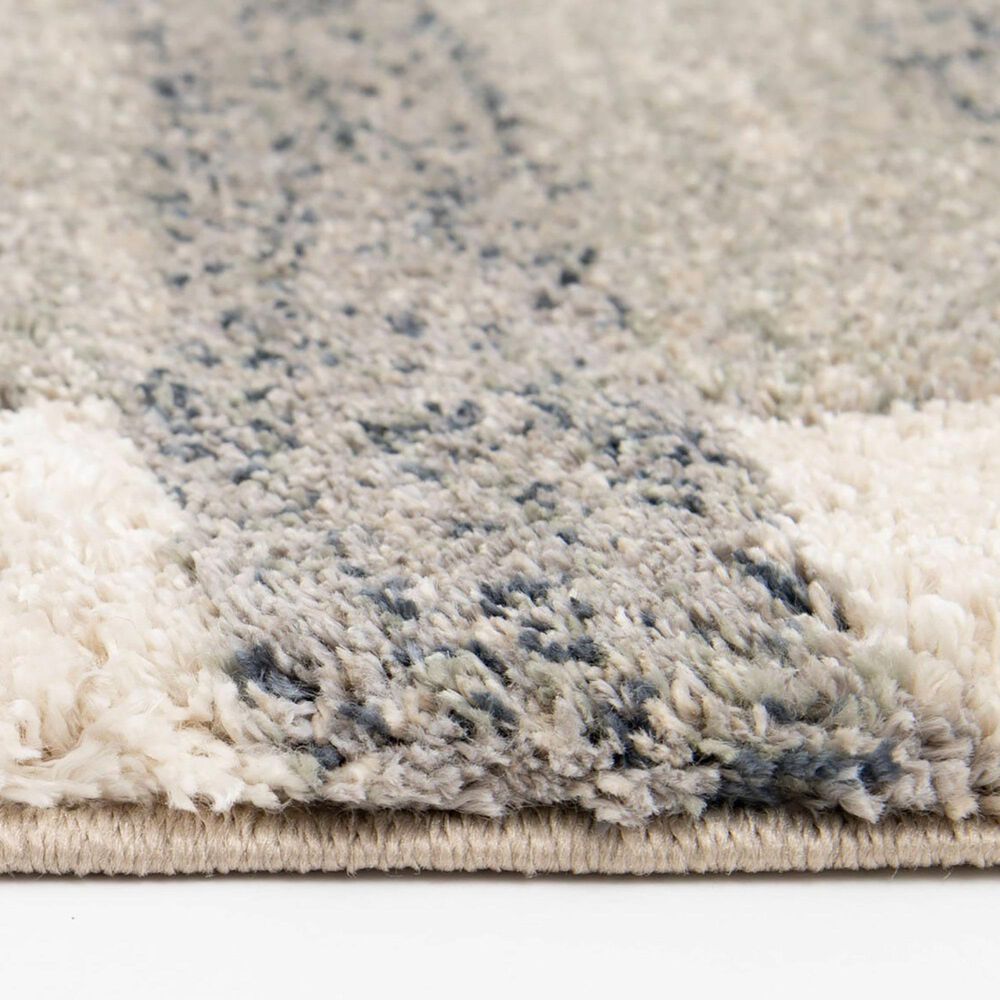 Central Oriental Stonington Blakely 5&#39; x 7&#39;6&quot; Coconut and Zinc Area Rug, , large