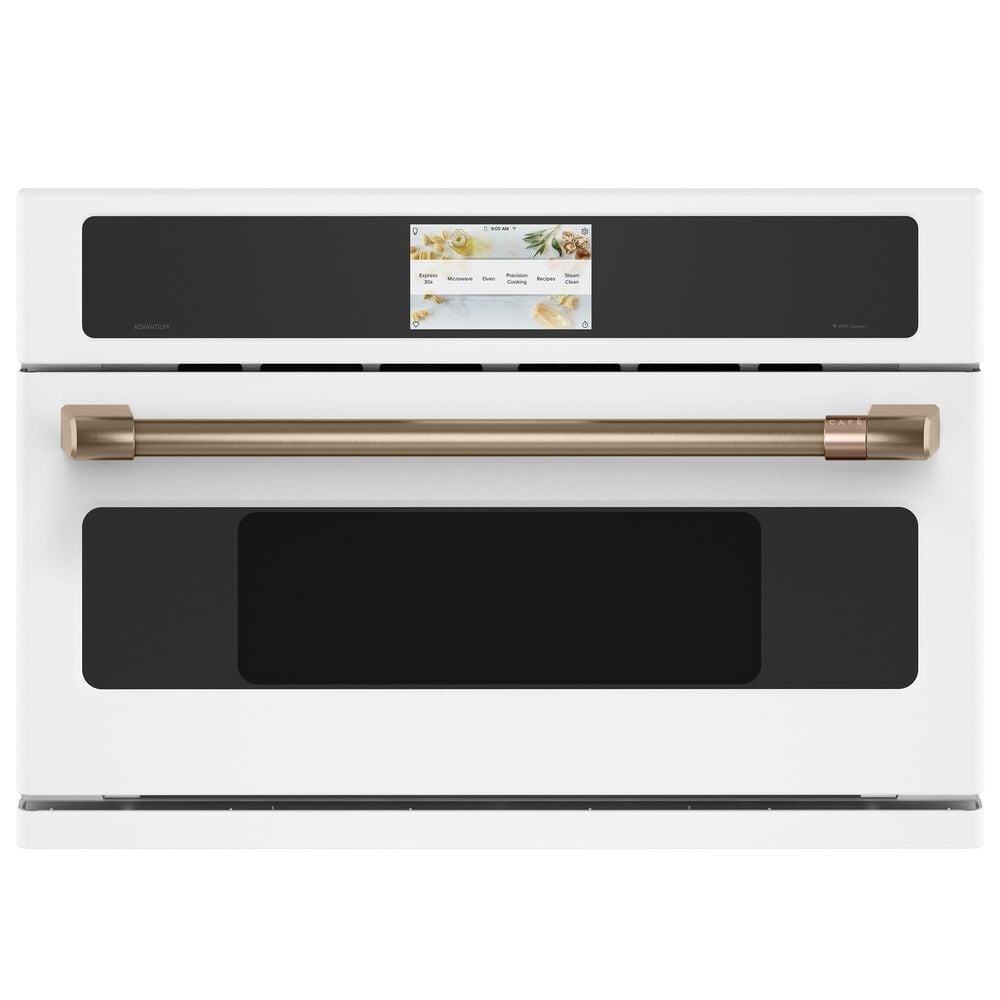 Cafe 1.7 Cu. Ft. 30" Built-In Smart Microwave Oven with 120V Advantium Technology in Matte White, , large