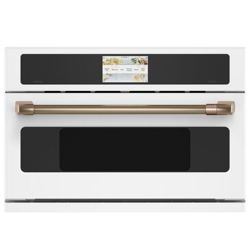 Cafe 1.7 Cu. Ft. 30" Built-In Smart Microwave Oven with 120V Advantium Technology in Matte White, , large