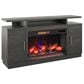 Fabio Flames Breya 70" Fireplace TV Stand in Brown Tifton Oak, , large