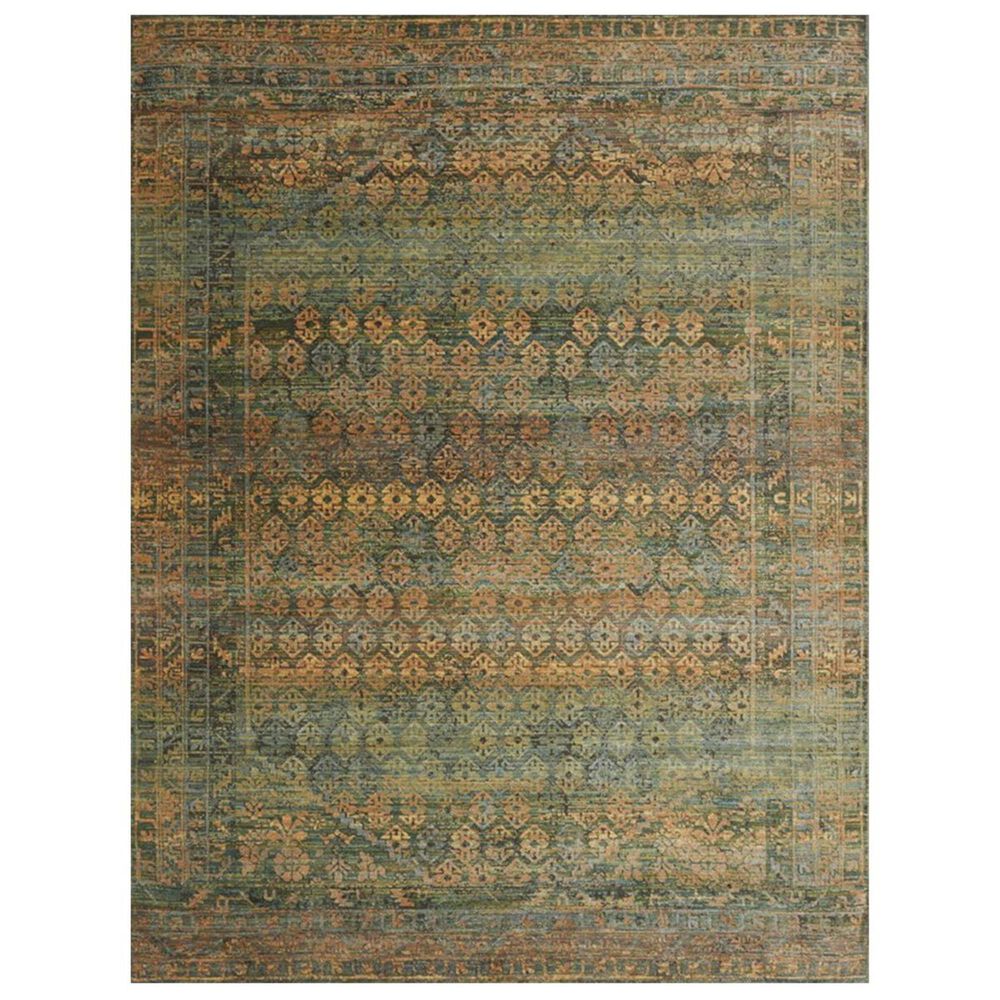 Loloi Javari JV-03 7"10" x 10" Lagoon and Fiesta Area Rug, , large