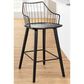 Lumisource Winston Counter Stool in Black and Black, , large