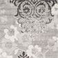 Safavieh Adirondack ADR114B-4SQ 4" x 4" Silver/Ivory Square Rug, , large