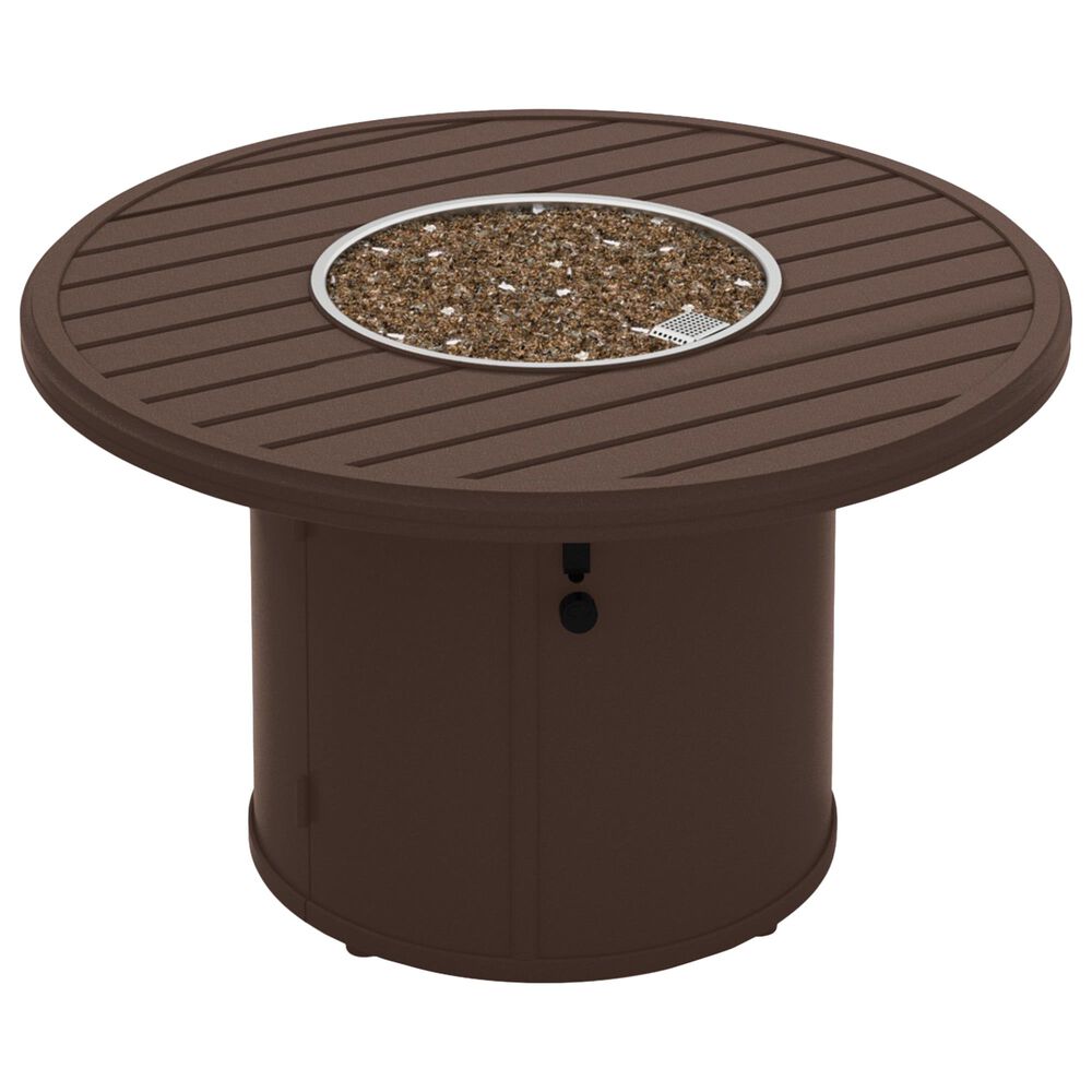 Tropitone Banchetto 42" Round Fire Pit in Rich Earth, , large