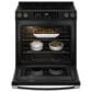 GE Appliances 2-Piece Kitchen Packages with 30" Slide-In Electric Range and 1.9 Cu. Ft. Over-the-Range Microwave Oven in Fingerprint Resistant Black Slate, , large