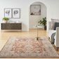 Nourison Sahar SHR02 7"10" x 10"4" Rust Area Rug, , large
