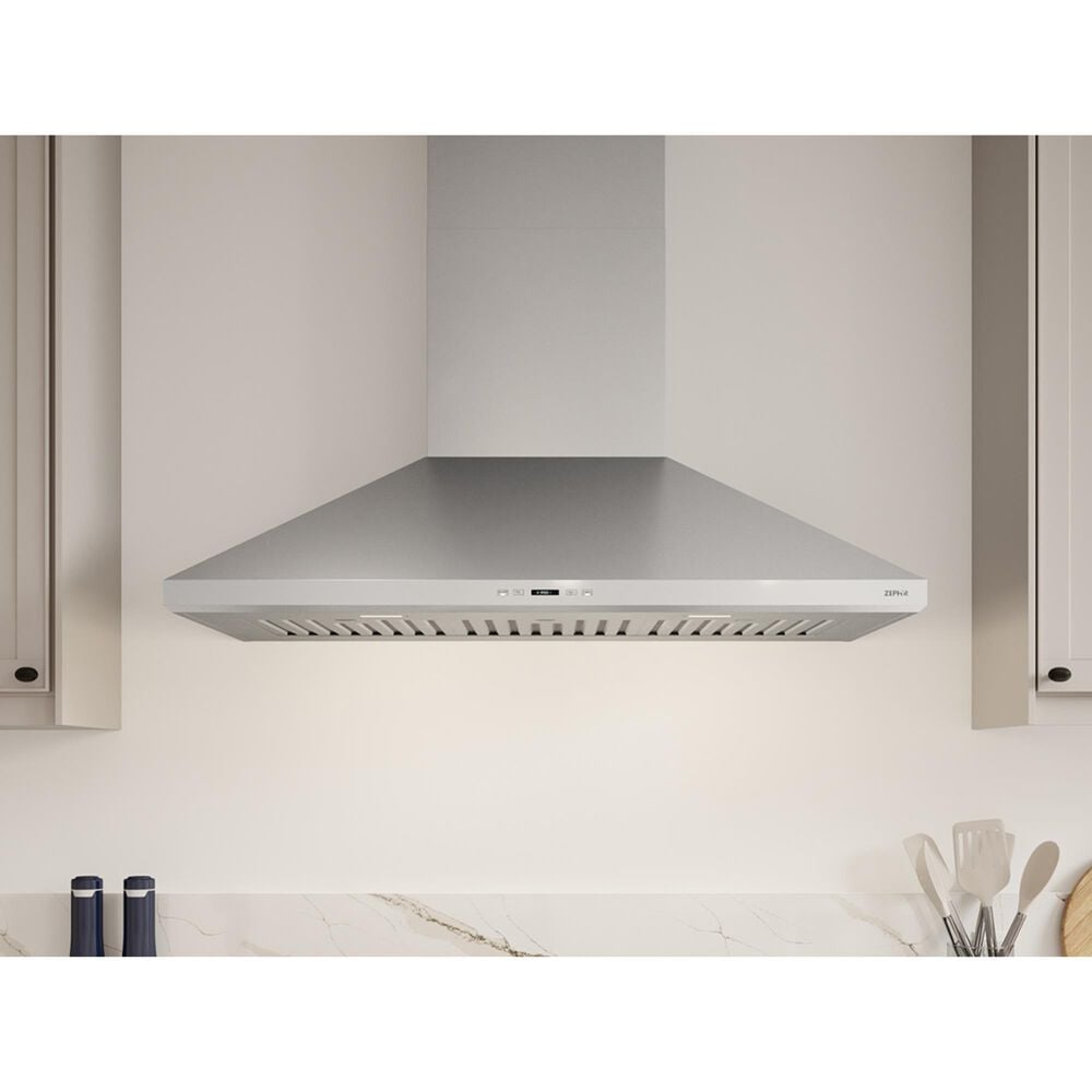 Zephyr Pro 42" Siena Wall Mount Range Hood in Stainless Steel, , large