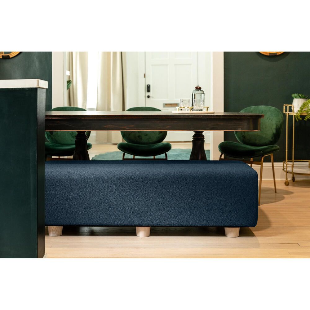 Jaxx Caya 4-In-1 King Bed Bench in Navy, , large