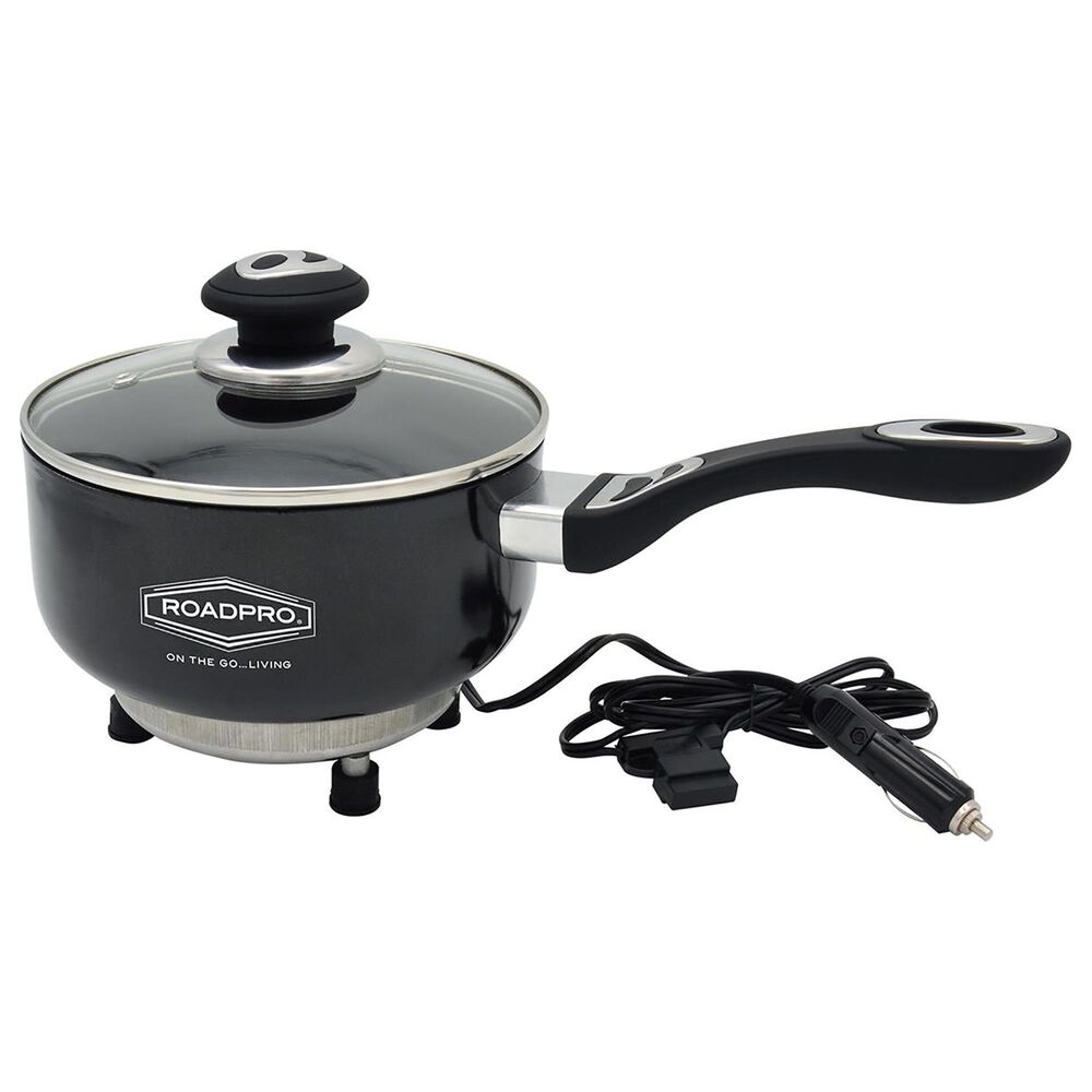 RoadPro 12-Volt Portable Nonstick Saucepan, , large