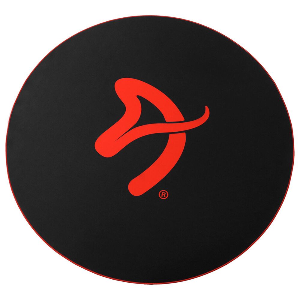 Arozzi Zona Desk Chair Mat in Black and Red, , large