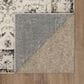 Karastan Cleo R1076 5" 3" X 8" Light Grey Area Rug, , large