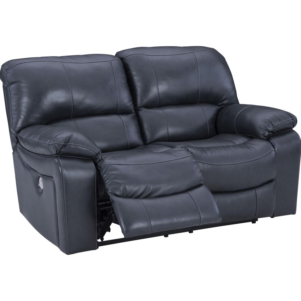 Ashley Leesworth 2-Piece Power Reclining Living Room Set in Ocean, , large