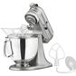 KitchenAid 5 Quart Artisan Stand Mixer in Contour Silver, , large