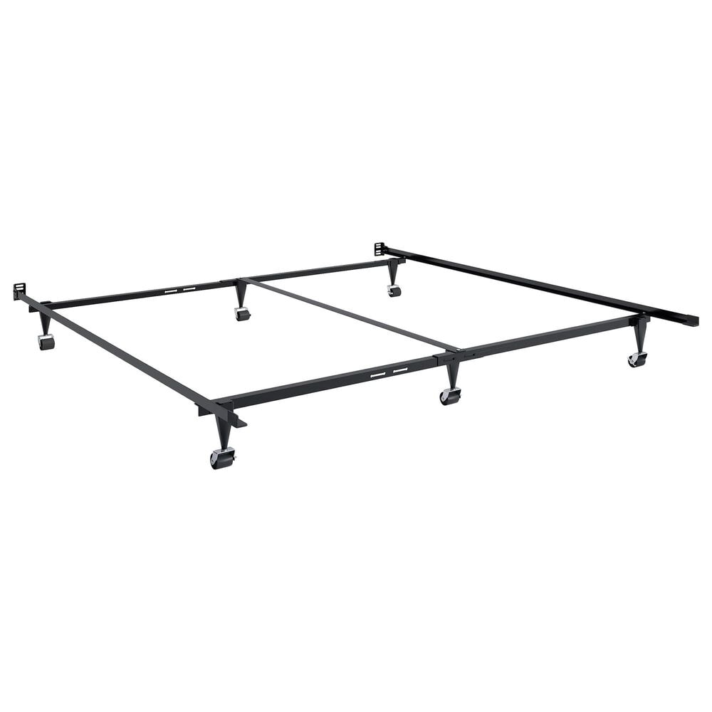 CorLiving Queen/King Adjustable Bed Frame in Black, , large