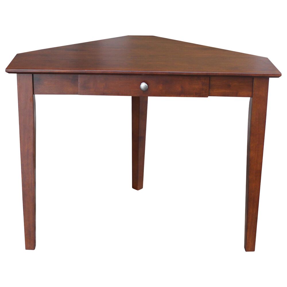International Concepts Corner Computer Desk in Espresso, , large