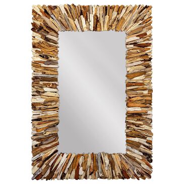 Uttermost Teak Branch Mirror in Natural Teak, , large