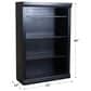 Cal-Baja Furniture DZ 48" Bookcase in Black, , large
