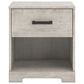 Ashley Shawburn 1-Drawer Nightstand in Light Gray, , large