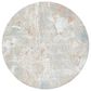 Surya Brunswick Taupe, Gray, Cream, Blue, Light Slate and Seafoam 5"3" Round Area Rug, , large