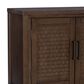 Linon Home Decor Malcolm 2-Door Accent Cabinet in Brown, , large