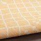 Nourison Positano Southwestern Yellow 9" x 12" Indoor/Outdoor Area Rug, , large