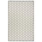Nourison Twist Reversible 5" x 7" Black Indoor/Outdoor Area Rug, , large